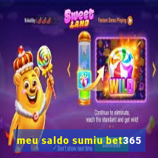 meu saldo sumiu bet365