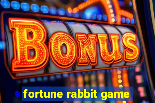 fortune rabbit game