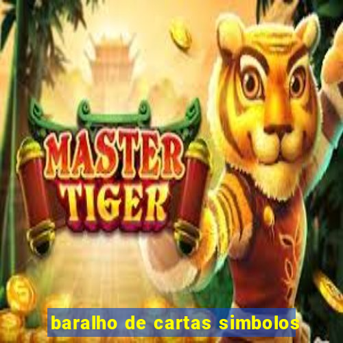 baralho de cartas simbolos