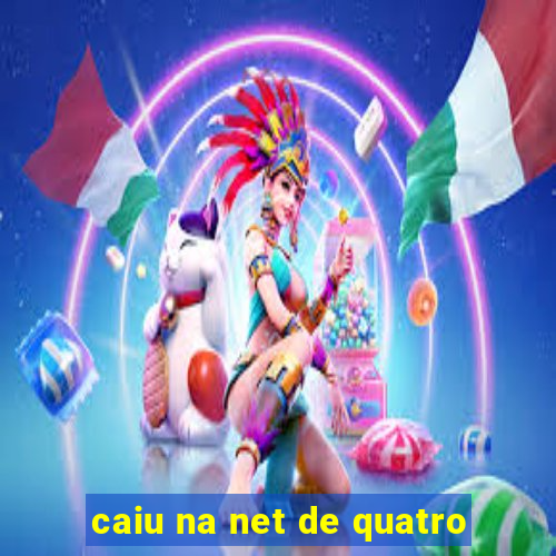 caiu na net de quatro