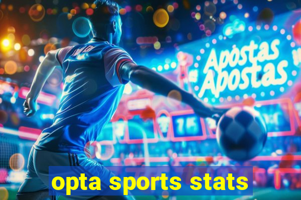 opta sports stats