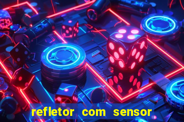 refletor com sensor noturno como instalar