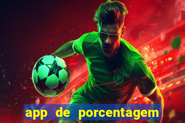 app de porcentagem de jogos slots