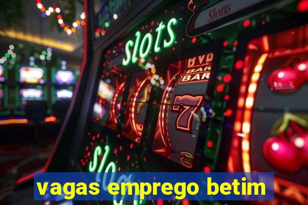 vagas emprego betim