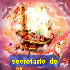 secretario de esporte salario