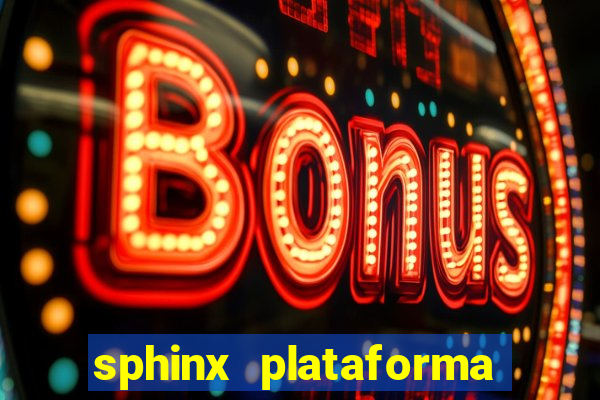 sphinx plataforma de jogos