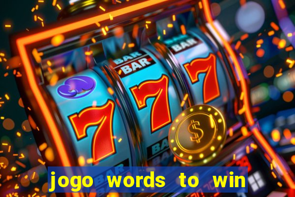 jogo words to win paga mesmo