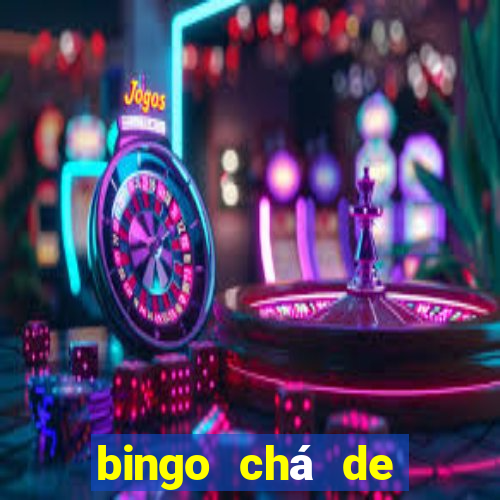 bingo chá de bebê excel