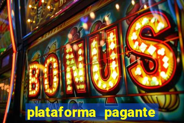 plataforma pagante fortune tiger