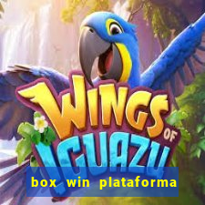 box win plataforma de jogos