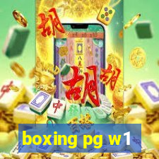 boxing pg w1