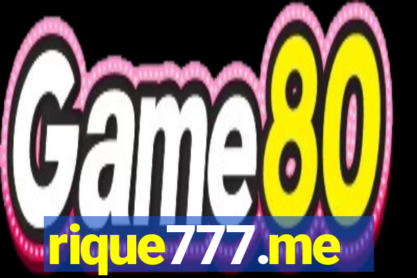 rique777.me